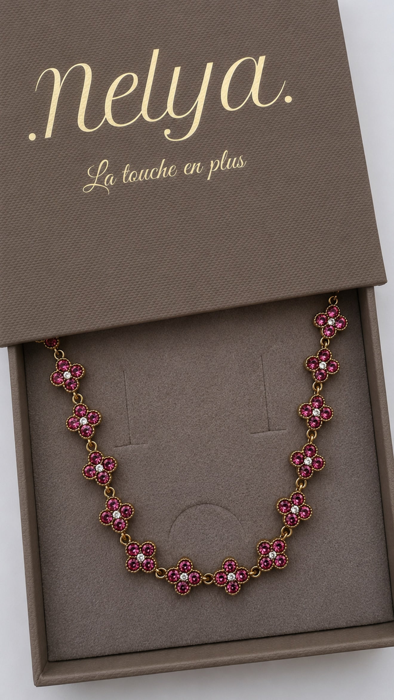 Collier trèfles