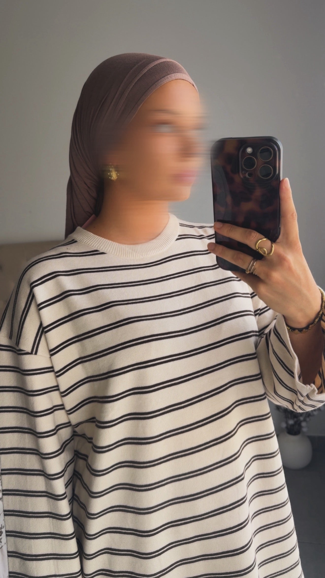 Pull rayé